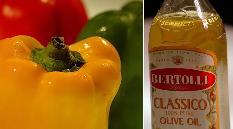 Peppers and Olive Oil