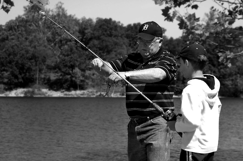Fishin with Grandpa