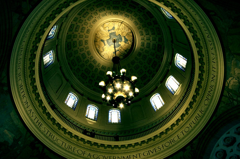 The Dome inside the capital