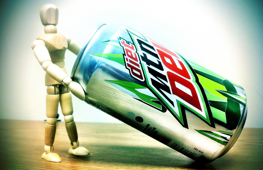 That's where my Mt. Dew has been going.